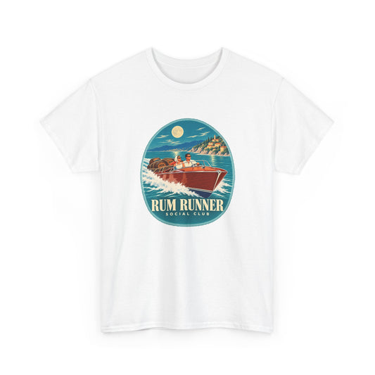 Rum Runner Social Club Heavy Cotton Tee