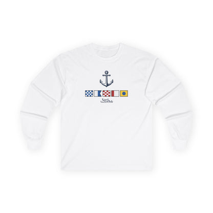 Nautical "Nauti Yacht Club" Long Sleeve