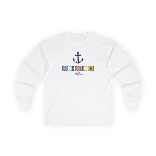 Nautical "Nauti Yacht Club" Long Sleeve