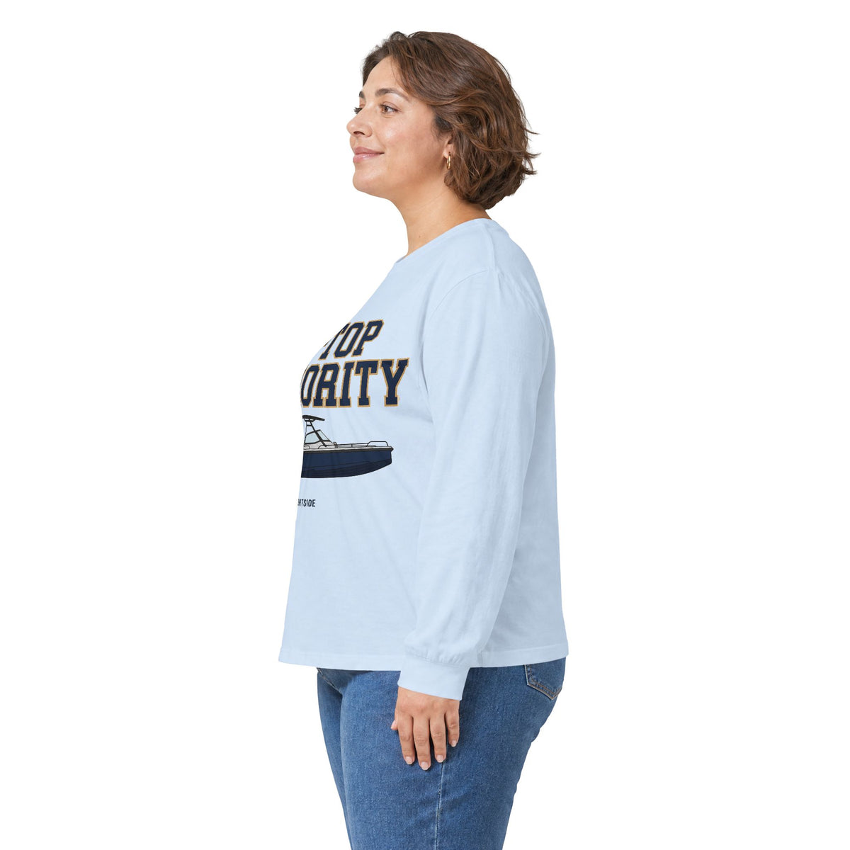 "T-Top Priority" Heavy Cotton Long Sleeve