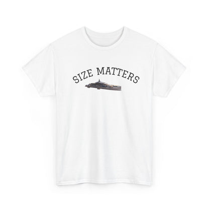 'Size Matters' Heavy Cotton Tee