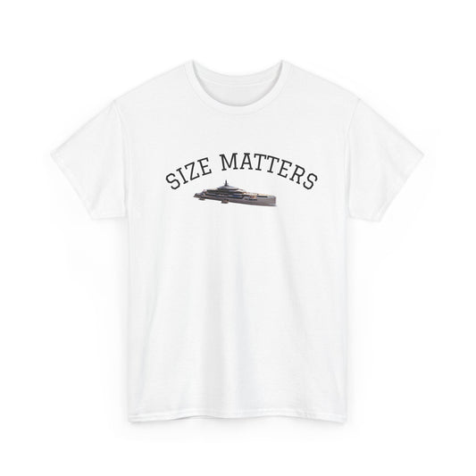 'Size Matters' Heavy Cotton Tee