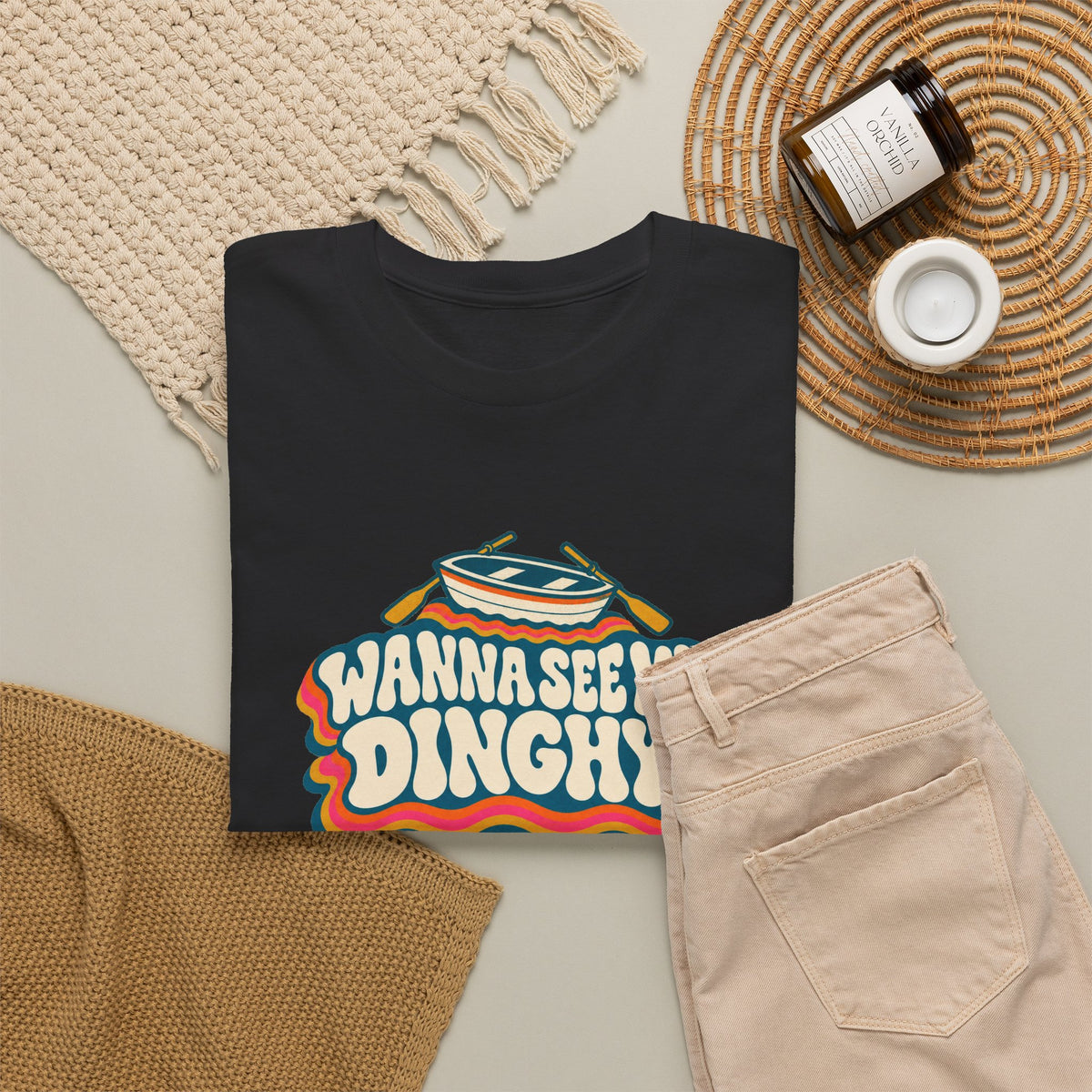 Wanna See My Dinghy? Heavy Cotton Tee