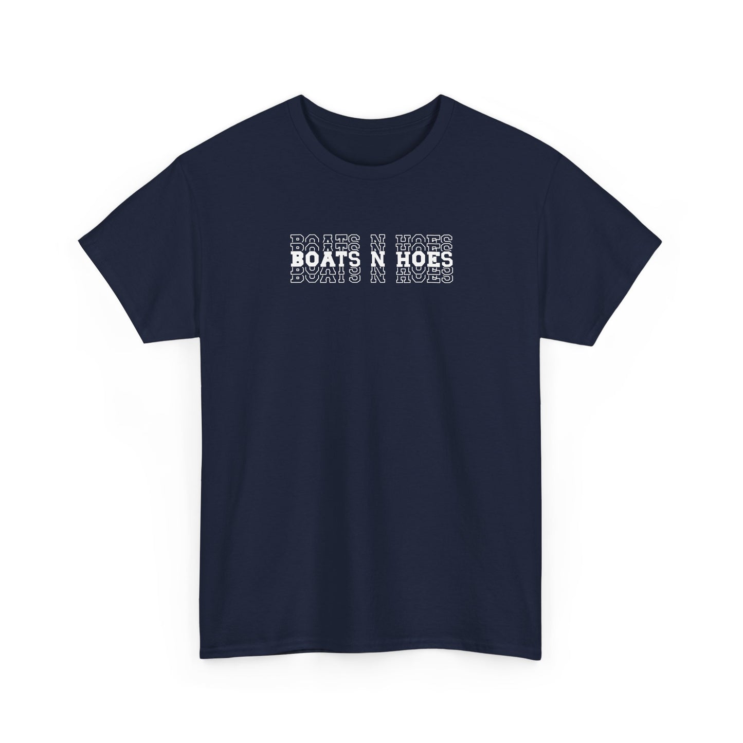 "Boats N Hoes" Heavy Cotton Tee