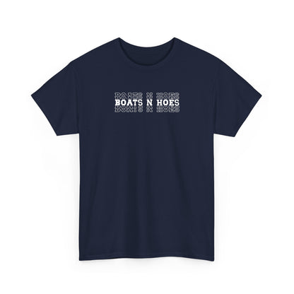 "Boats N Hoes" Heavy Cotton Tee