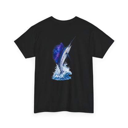 Sailfish Watercolor Heavy Cotton Tee