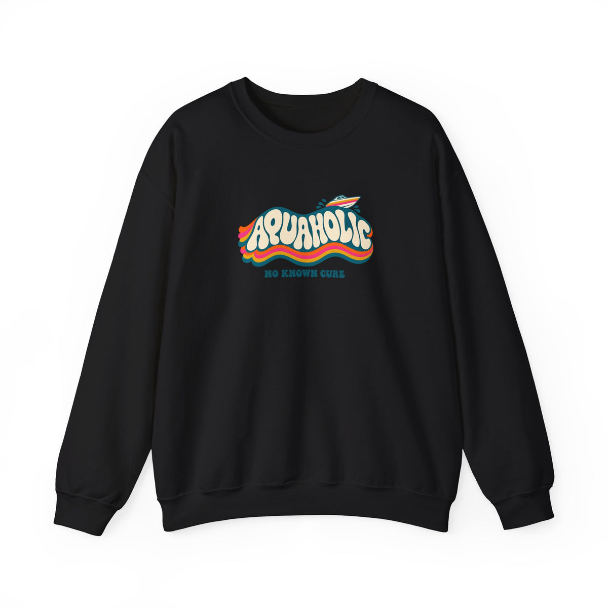 Aquaholic Heavy Blend Crewneck Sweatshirt