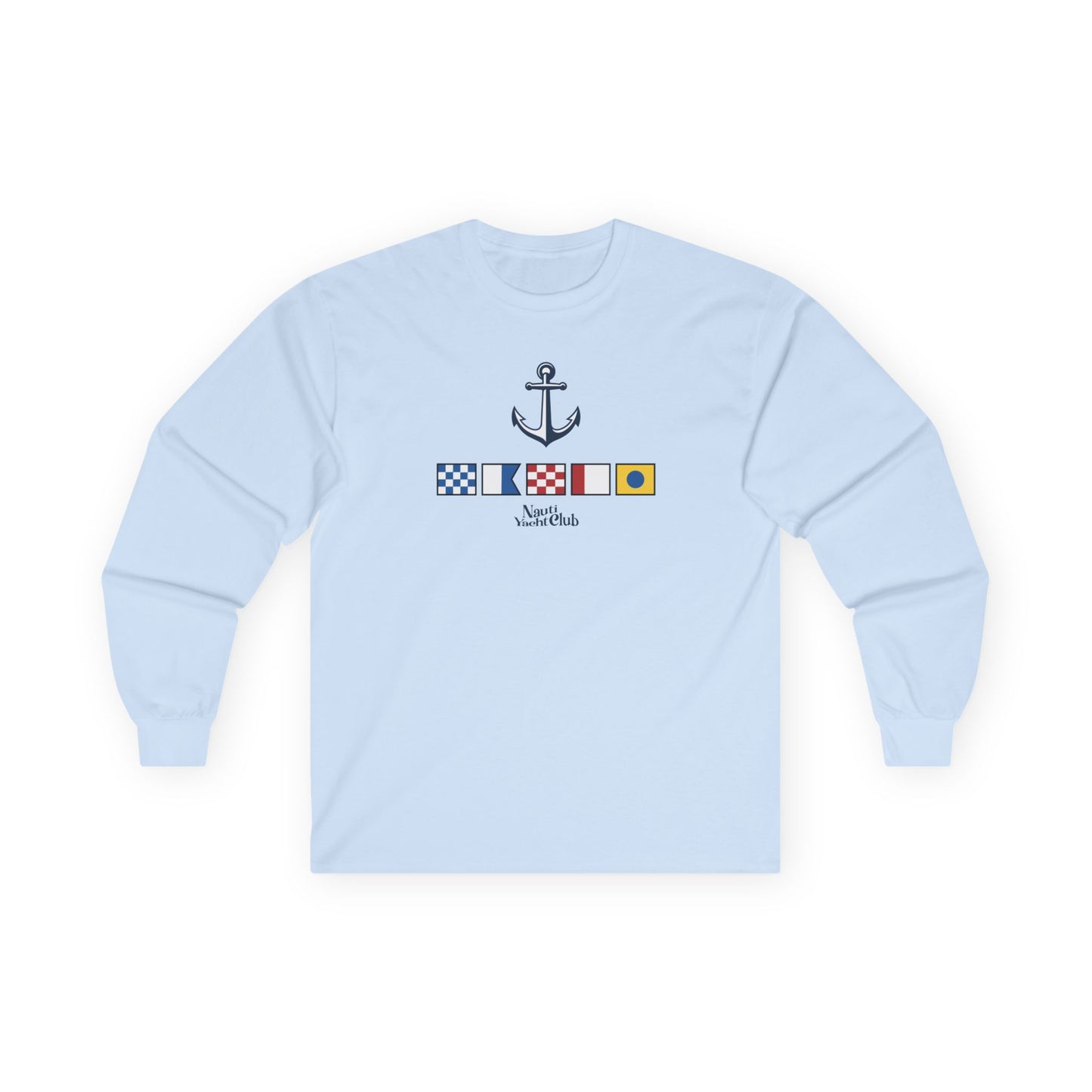 Nautical "Nauti Yacht Club" Long Sleeve
