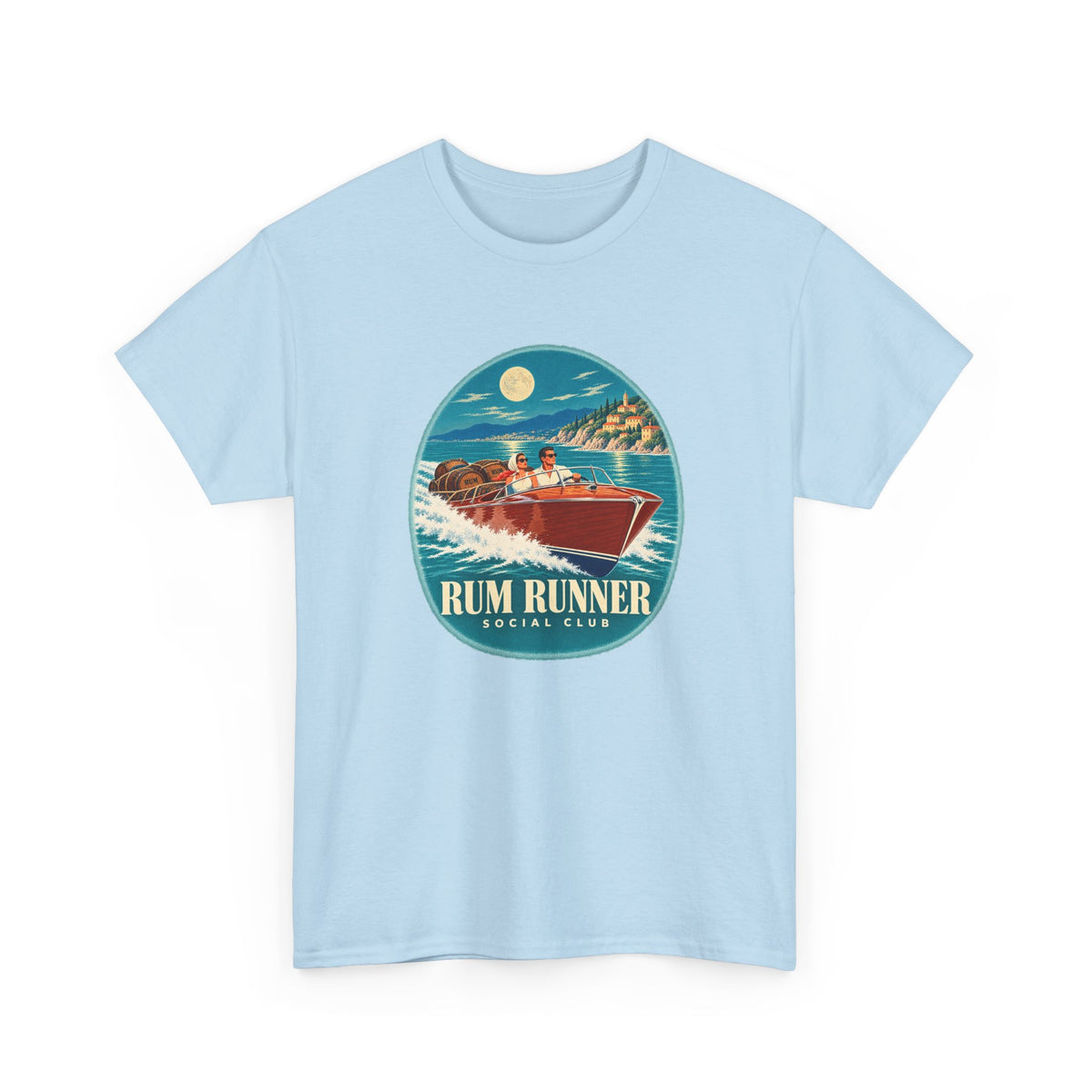 Rum Runner Social Club Heavy Cotton Tee