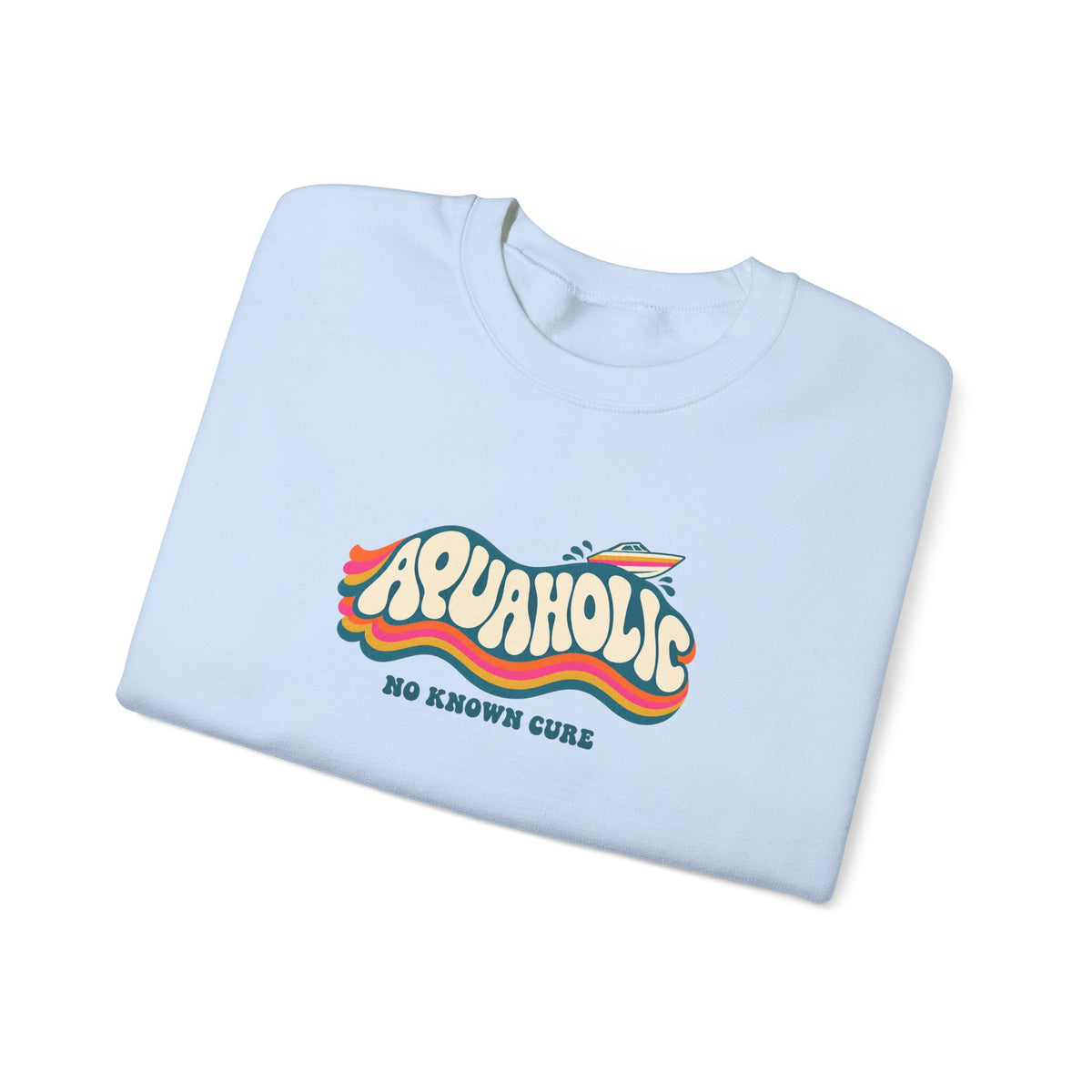 Aquaholic Heavy Blend Crewneck Sweatshirt
