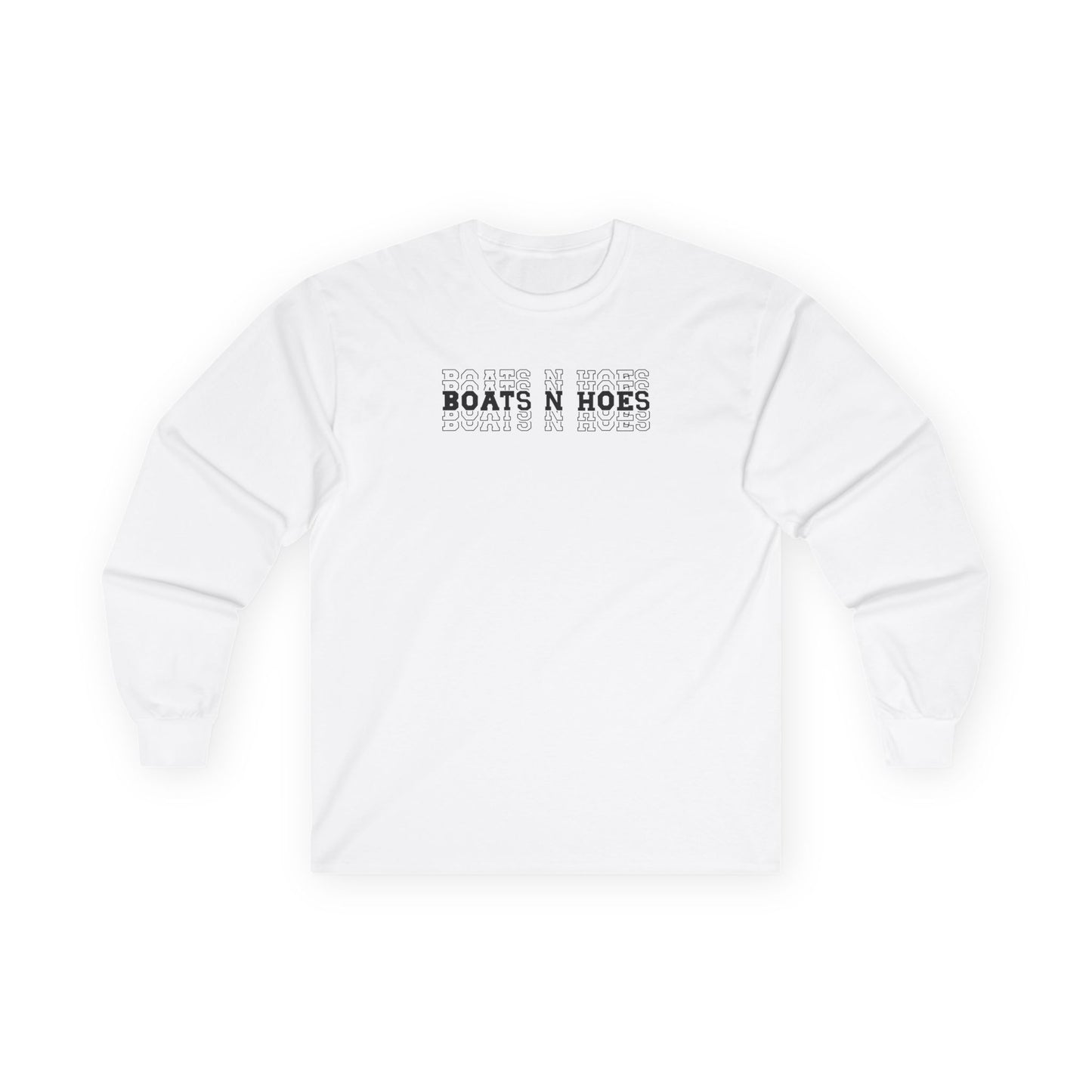 "Boats N Hoes" Heavy Cotton Long Sleeve