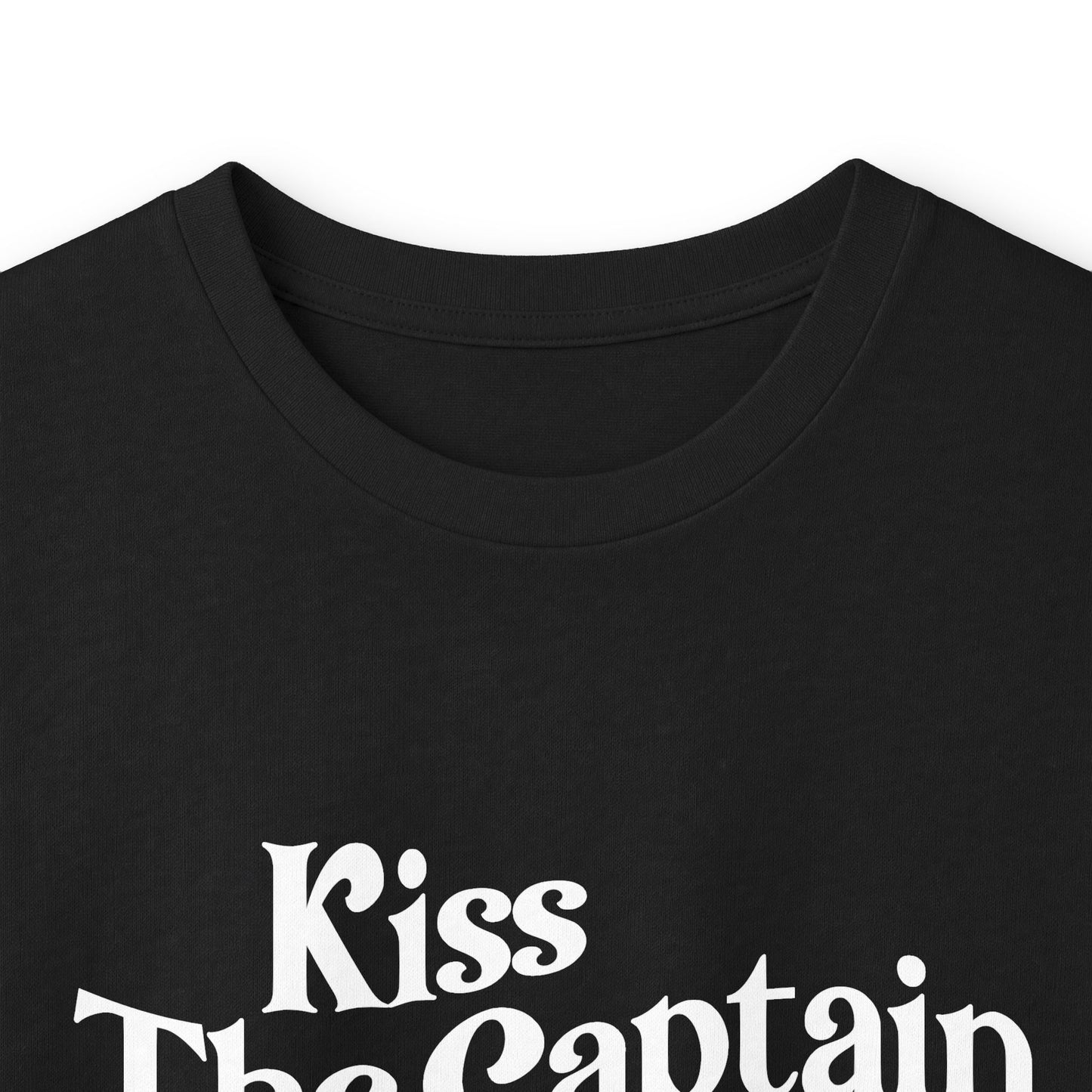 "Kiss The Captain" Heavy Cotton Long Sleeve