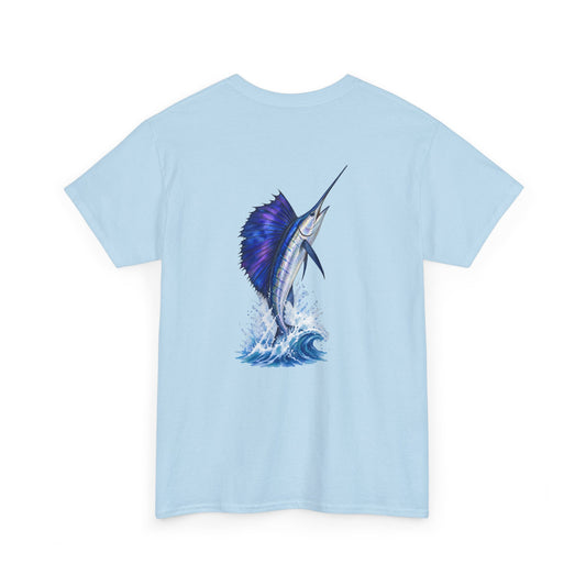 Sailfish Watercolor Heavy Cotton Tee