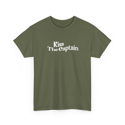 "Kiss The Captain" Heavy Cotton Tee