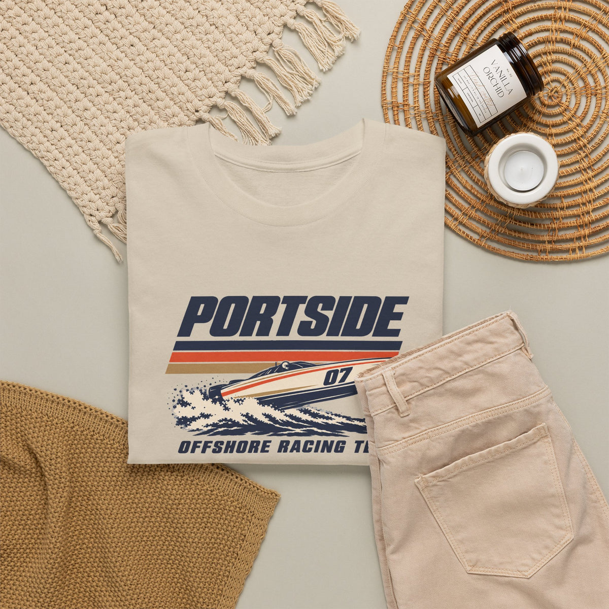 Portside Offshore Racing Team Heavy Cotton Tee