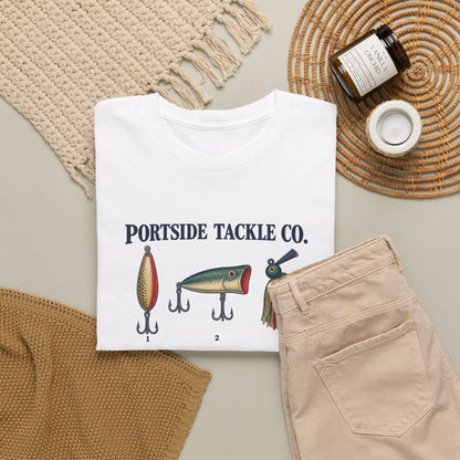 Portside Tackle Co. Lures Heavy Cotton Tee