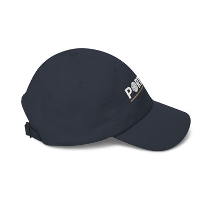 Portside Zebra Wordmark Embroidered Dad Cap