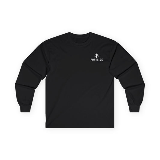 Floral Logo Heavy Cotton Long Sleeve