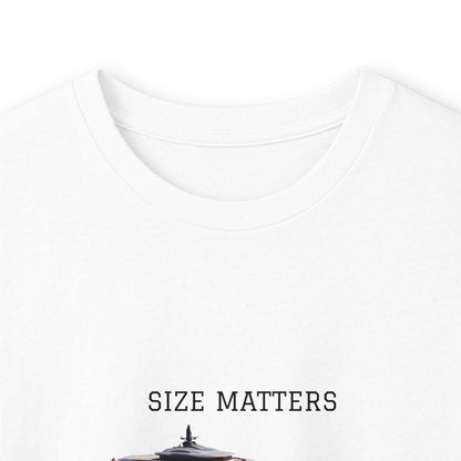 'Size Matters' Heavy Cotton Long Sleeve