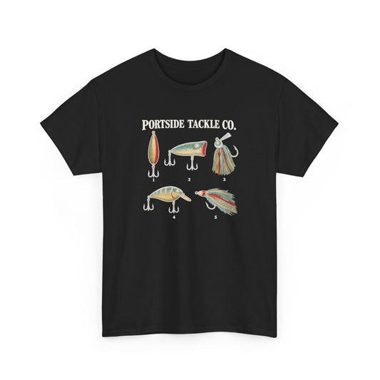 Portside Tackle Co. Lures Heavy Cotton Tee