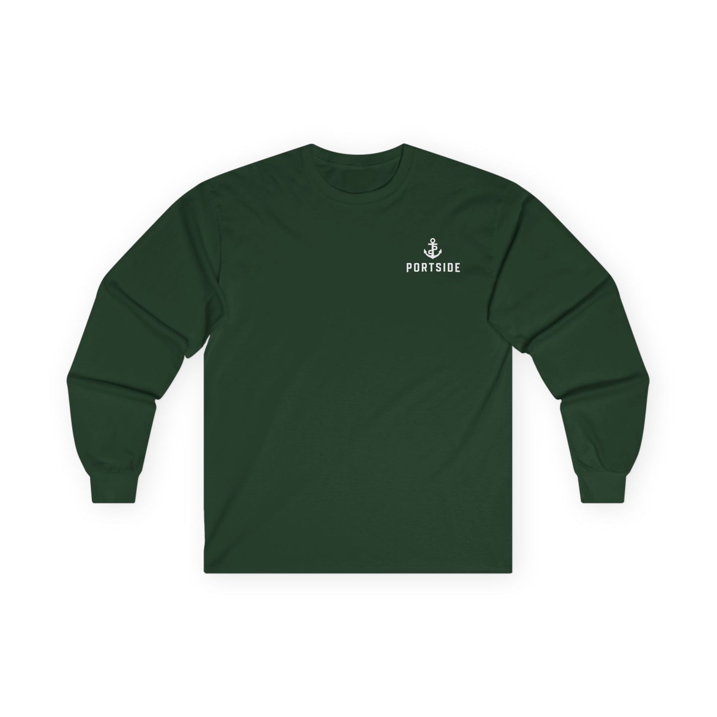 Floral Logo Heavy Cotton Long Sleeve