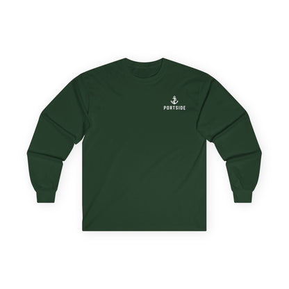 Floral Logo Heavy Cotton Long Sleeve