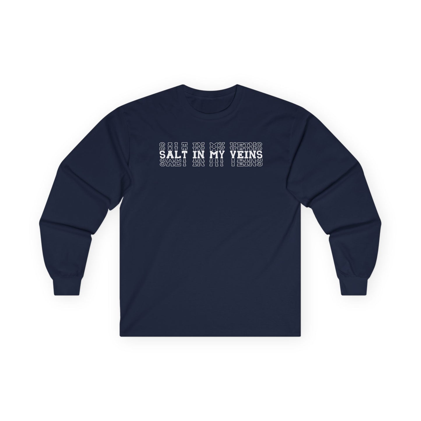 "Salt in My Veins" Heavy Cotton Long Sleeve
