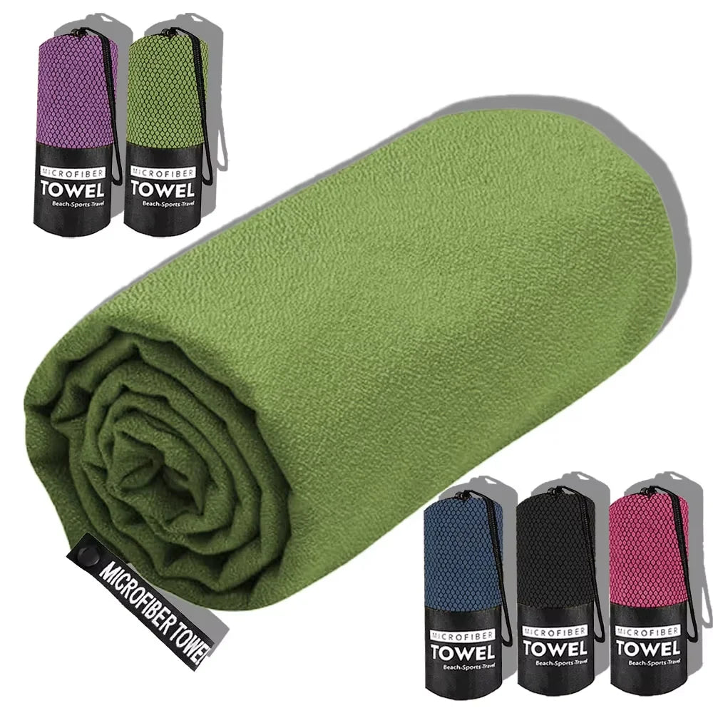 Quick-Dry Microfiber Towel Set