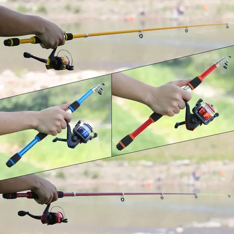 Telescopic Fishing Pole Kit