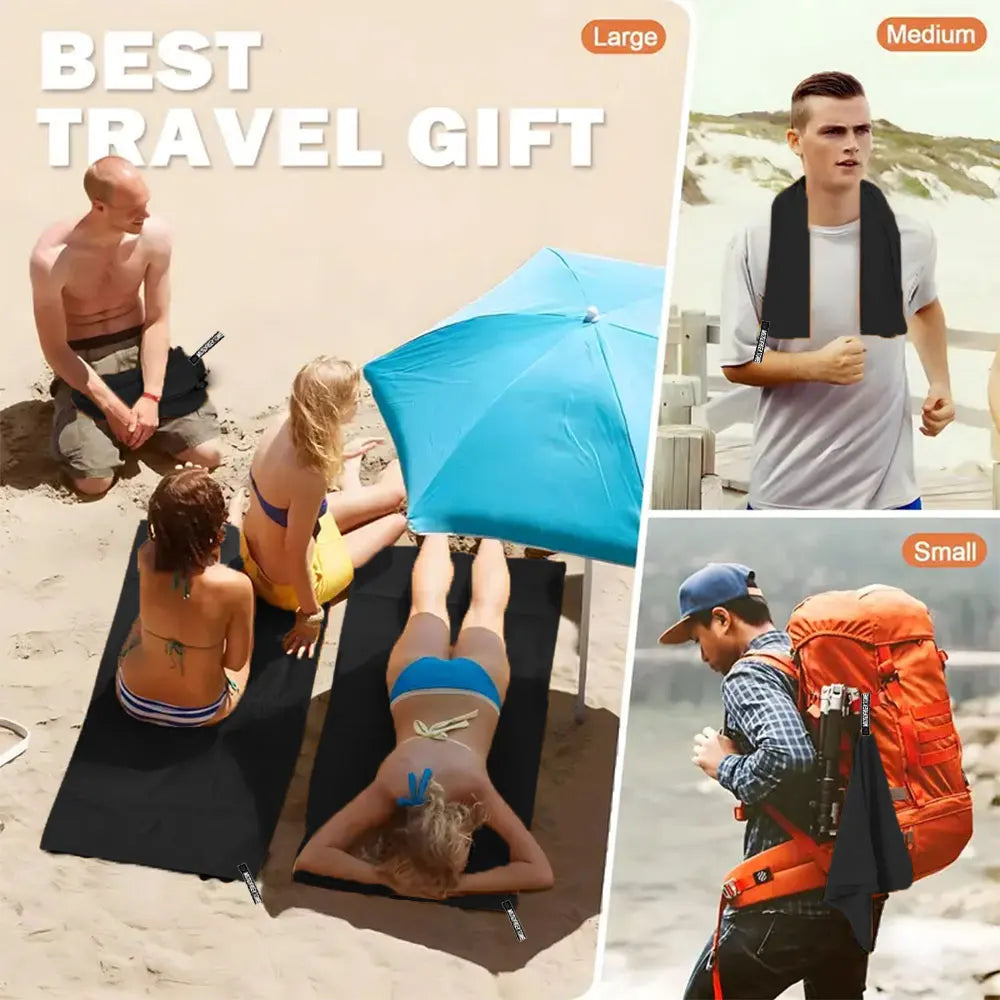 Quick-Dry Microfiber Towel Set