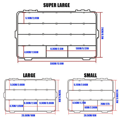Waterproof Fishing Tackle Box