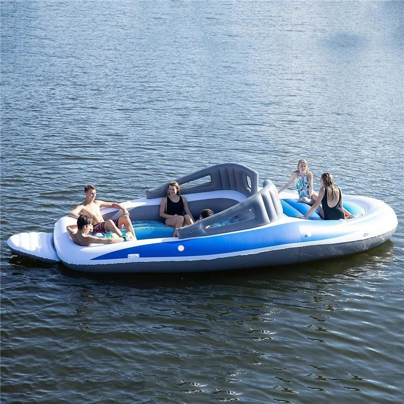 Inflatable 10-Person Floating Yacht