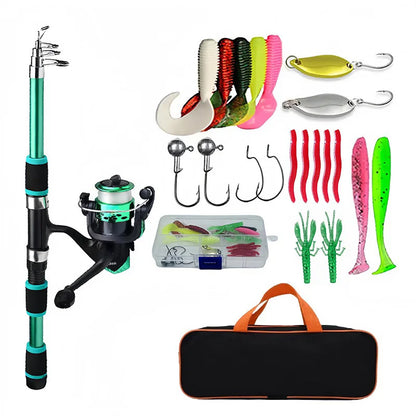 Telescopic Fishing Pole Kit