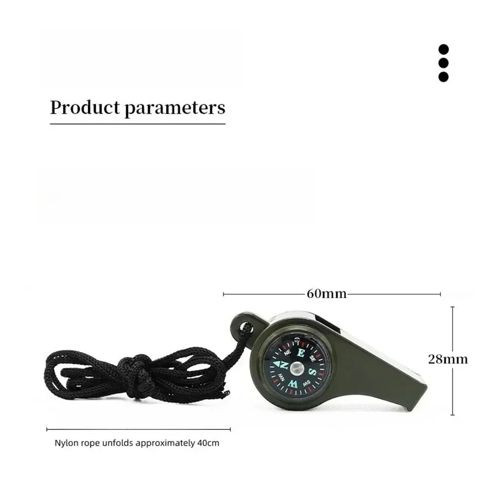 3-in-1 Emergency Survival Whistle