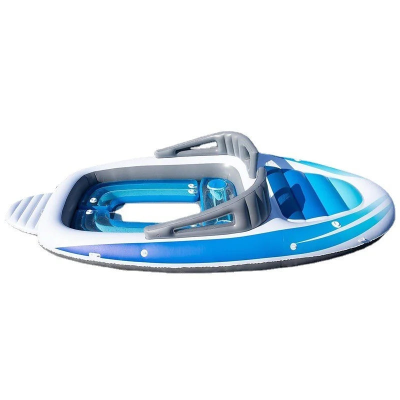 Inflatable 10-Person Floating Yacht