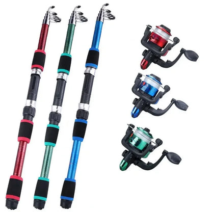 Telescopic Fishing Pole Kit