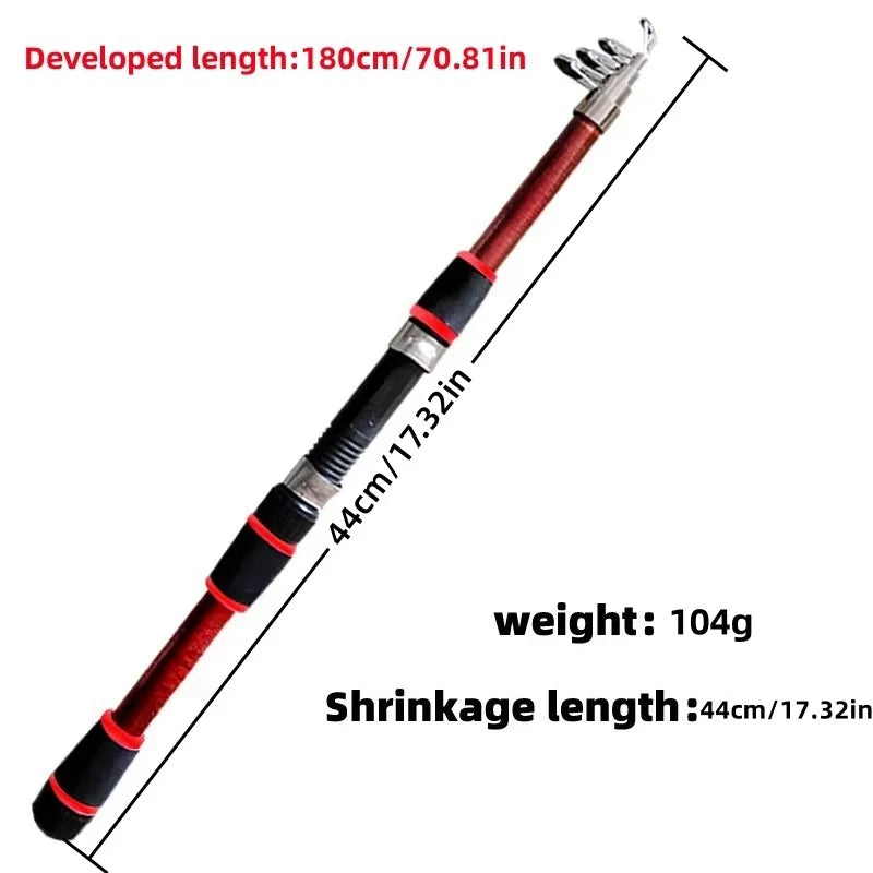 Telescopic Fishing Pole Kit